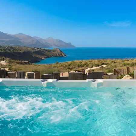 Faraglioni Cala Bianca Villa Castellammare del Golfo